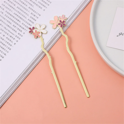 Metal Sakura Bookmark